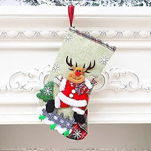 Weihnachtsstrümpfe, Weihnachtsstrumpfdekoration, hängend_1