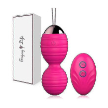 Pelota de ejercicios de Kegel con control remoto inalámbrico para mujeres, regalo de entrenamiento para el cuidado personal de la pare