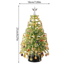 Kit de sapin de Noël perlé - Kit de bricolage pour décoration de Noël - D