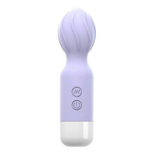 Mini varita de masaje personal de mano de silicona para masaje corporal, ideal para mujeres adultas.