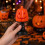 Skeleton Night Light - LED Spooky Decorative Lamp for Halloween Tabletop 5