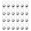 24Pcs Decorative Dog Bells Multi-function Pet Bells Adorable Collar Bells Cat Accessory 1