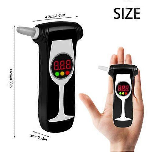 Alkoholmåler til politiet LCD digital alkometer 1