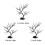Tree Lamp Lighting Adorns LED Night Light Tabletop Decoration 4