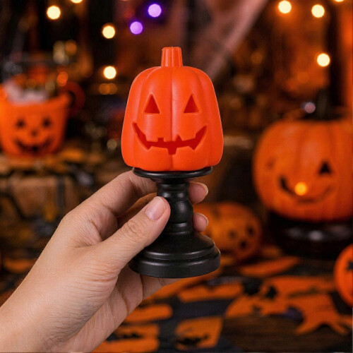 Skeleton Night Light - LED Spooky Decorative Lamp for Halloween Tabletop