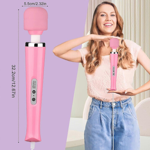 Wired Handheld Wand Personal Massager Multi Speed Vibration Body Massage Device For Adults 1