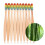 Biodegradable Toothbrush Iridescent Bristle Bamboo Toothbrushes for Dental Care 1