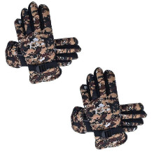 Mănuși de schi calde, de camuflaj, pentru toamnă și iarnă, plus catifea groasă, la modă