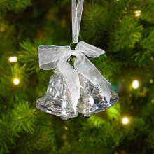Vianočný stromček Priehľadné snehové vločky Závesné ozdoby Akrylový prívesok Vianočná dekorácia pre domáce darčeky Navidad