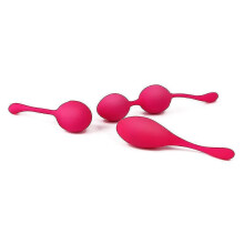 3Pcs Ben Wa Balls Natural Stone Kegel Exercise Balls Women Personal Care Training Set