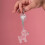 Pet Hair Keepsake Box for Storage with Portable Keychain 4Pcs 4