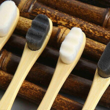 Bamboo toothbrush , biodegradable toothbrushes extra soft bristles, soft natural bristle toothbrush