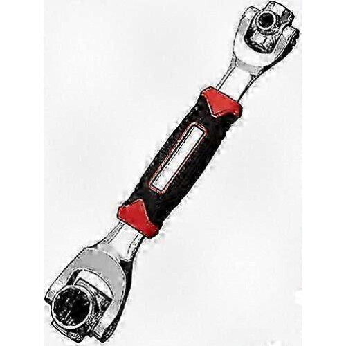 52-in-1 Multi-Function Socket Wrench Set with 360-Degree Rotating Head for Various Applications