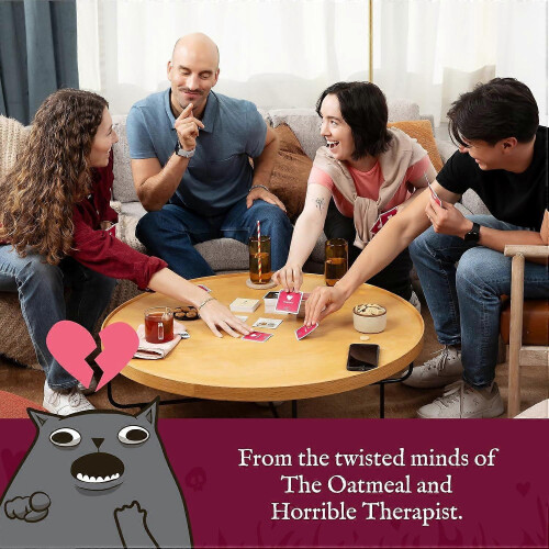 Couples Funny Comic Party Card Game Romantic Themed Interactive Game for Adults Date Night 1