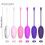 6 Pack Silicone Kegel Exercise Balls Women Personal Care Training Gift 4
