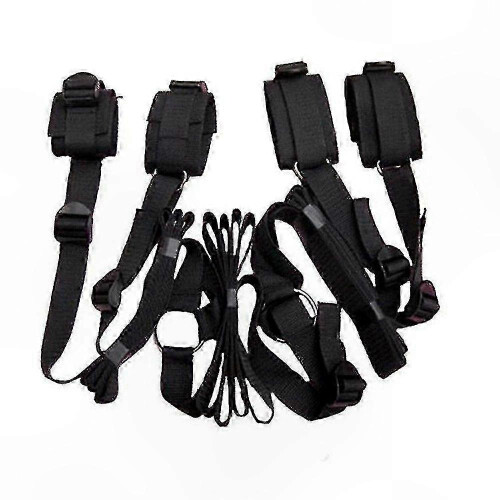 Couples Play Gift Set Adjustable Wrist and Ankle Straps for Interactive Entertainment