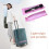 Cordless Personal Back Massager Adjustable Vibration Modes Handheld Body Massage Device USB Rechargeable For Adults 5