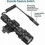 Tactical Flashlight High Lumen Super Bright LED, USB Rechargeable 5 Lighting Modes, Rail Mount with Pressure Switch 4
