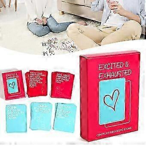Couples Drinking Card Game Romantic Party Interactive Game for Date Night Gift 1