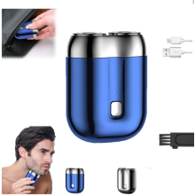 New Model Mini Dual-Head Electric Shaver, Unisex Mini Portable Electric Shaver
