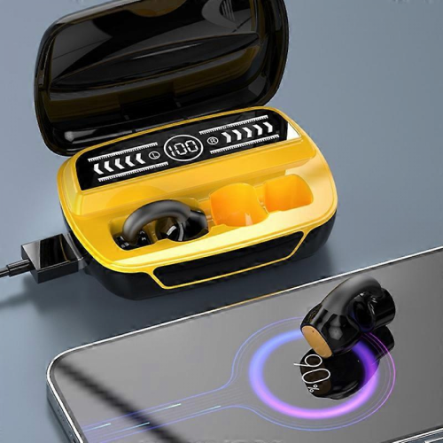 Bluetooth 5.3 Ear Clip Earphone Digital Display Wireless Headset with Power Bank Function - Nud 2