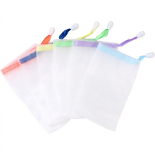 Mesh Bag For Soap 30Pcs Nylon Material Assorted Color Drawstring Design Suitable For Adults Facial Cleaning