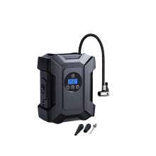 2026 Auto-Reifenfüller, elektrischer Kompressor, kabellos, 20 l/min, mit LED-Beleuchtung