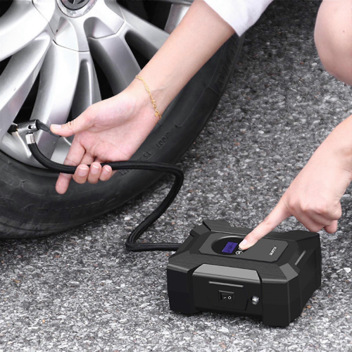 2026 Tire Inflator Car Air Pump Compressor Electric Wireless 20L/min with LED Light 1