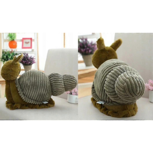 Mascota de peluche de caracol de 28 cm 2