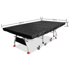 2026 Pokrowiec na stół do ping-ponga 280 cm, uniwersalny, czarny