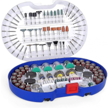 276-Piece Rotary Tool Accessory Kit - Universal Attachment for Easy Cutting, Carving and Polishing