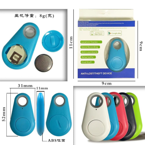 5Pcs Key Finder Bluetooth GPS Tracker Child Pet Locator wireless lost Wallet Keyring 1