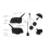 Interphone V6 Plus Bluetooth-Enabled Motorcycle Helmet with 1500m Range Communication System 3