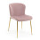 Set Of 2 Harper Dining Chairs - Dusky Pink 3