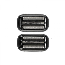 2-pack compatibele vervangende scheerkoppen (serie 5/6 53B) voor Braun elektrische foliescheerapparaten