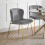 Set Of 2 Harper Dining Chairs - Grey 1