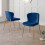 Set Of 2 Harper Dining Chairs - Blue 2