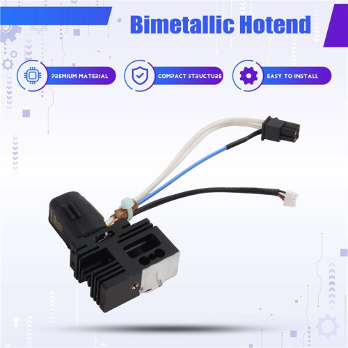 Hotend for QIDI Q2 Bimetal Hotend for QIDI Tech Q2 Replacement 3D Printer Accessories 1