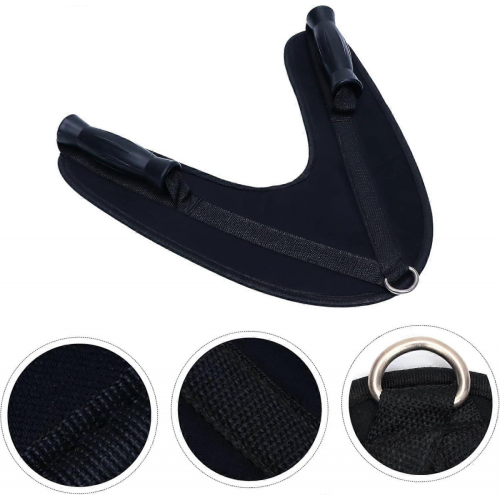 Strap Pull D Rings Waistband Ab Trainer Workout Crunch Strap Cable Attachments 2