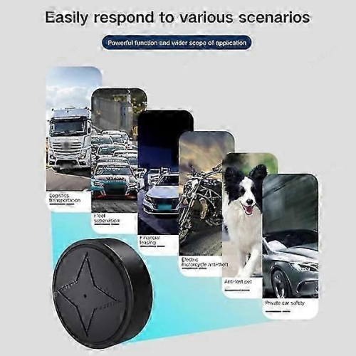 Vehicle GPS tracker, no subscription required, strong magnetic anti-loss 2