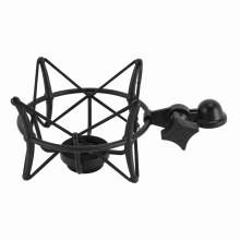 Reliable Microphone Shock Mount Clamp/Holder for TLM103 TLM193 TLM127 TLM170 MK4 Improves Sound Transmission (BLACK) Black