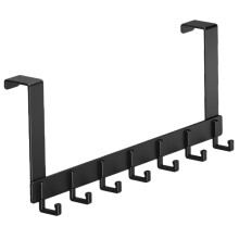 No hook drying hanger wall coat hook on the back of the door above the clothes hook