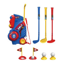 Golf clubs for children aged 2 to 5 Portable golf set for toddlers Learning toy for Christmas, birthday, home, garden, lawn, blue