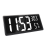 Led Digital Wall Clock, Large Digits Display,indoor Office White,11 1