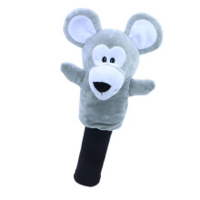 Mouse golf club cover, plush, cute accessory, lightweight gift, plush golf club cover, wooden club cover for family and women