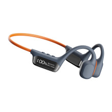 V2 Waterproof Bone Conduction Headphones IP68, Bluetooth 5.4, 32GB BuiltIn MP3 Player, Swim Earphones