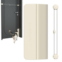 Pet Automatic Door Opener  Hands Pet Access  Flexible Silicone Rope Design for Cats and Dogs, Easy Entry Solution for Bathroom, Living Room.