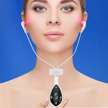 Tinnitus Earplugs with Red Light Infrared Therapy Headphones 650nm, 5 Modes Ear Light Tinniplug Against Tinnitus Hearing Loss