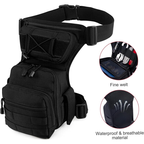 MultiTTTT Survival Gear Thigh Bag with Adjustable Strap Waterproof 2