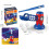 Electric Baseball Set, Automatic Launcher with 6 EVA Balls, Bat, Racket 5